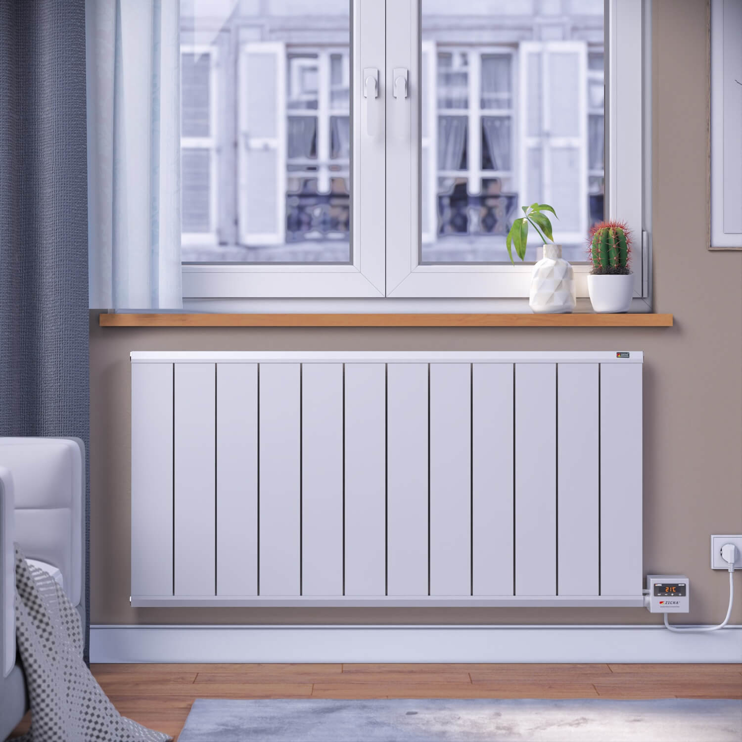 ELEKTRİKLİ RADYATÖR SIRIUS BEYAZ